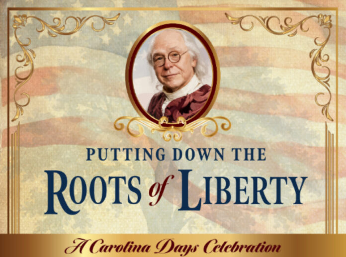 rootsofliberty2 Benjamin Franklin to visit Beaufort in celebration on July 1st