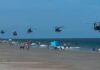 ‘Salute from the Shore’ Apache helicopter pilots under investigation Salute from the Shore Apache helicopter pilots under investigation