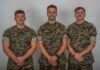 Beaufort Marines rescue man from burning car
